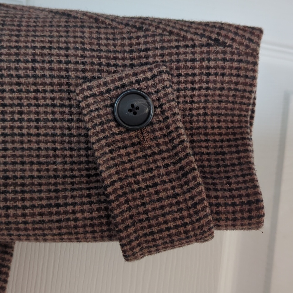 Mango Micro Houndstooth Wool Jacket - image 4